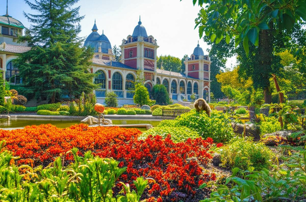 باغ وحش و باغ گیاهشناسی بوداپست budapest zoo and botanical garden در مجارستان