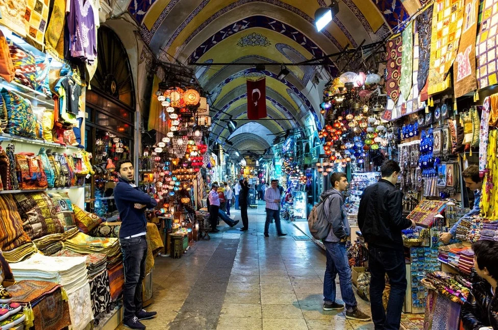 بازاری سنتی در ادیرنه ترکیه