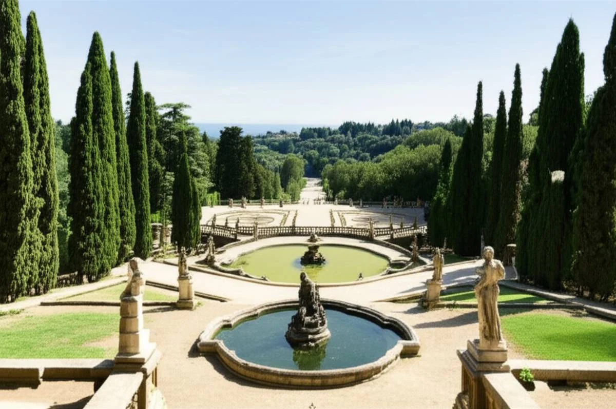 باغ های بوبولی در فلورانس Boboli Gardens