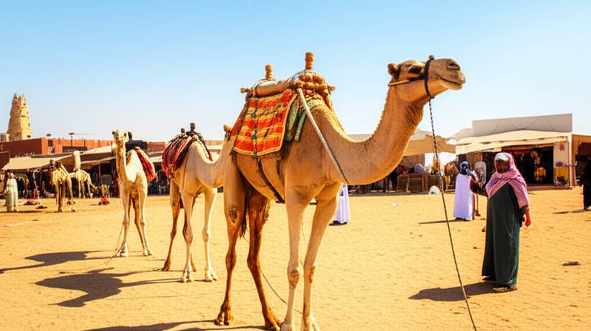 بازار شتر العین: هر آنچه باید از Camel Souk بدانید