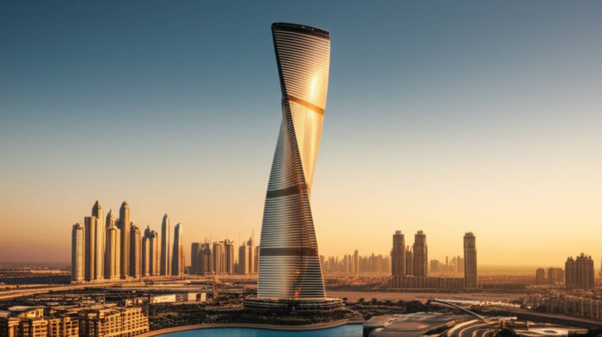برج چرخشی دبی چیست؟ | معماری و ویژگی های Dynamic Tower