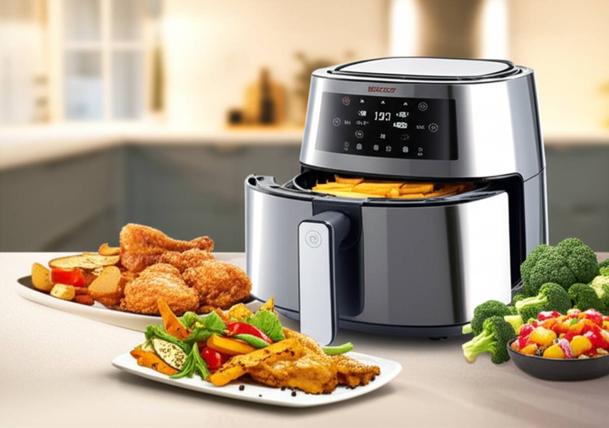 سرخ کن بدون روغن سنکور مدل SBG8900SS | نقد و بررسی کامل