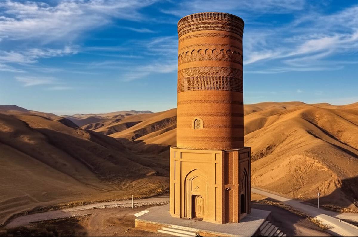 برج رادکان چناران - گنجینه تاریخی خراسان رضوی