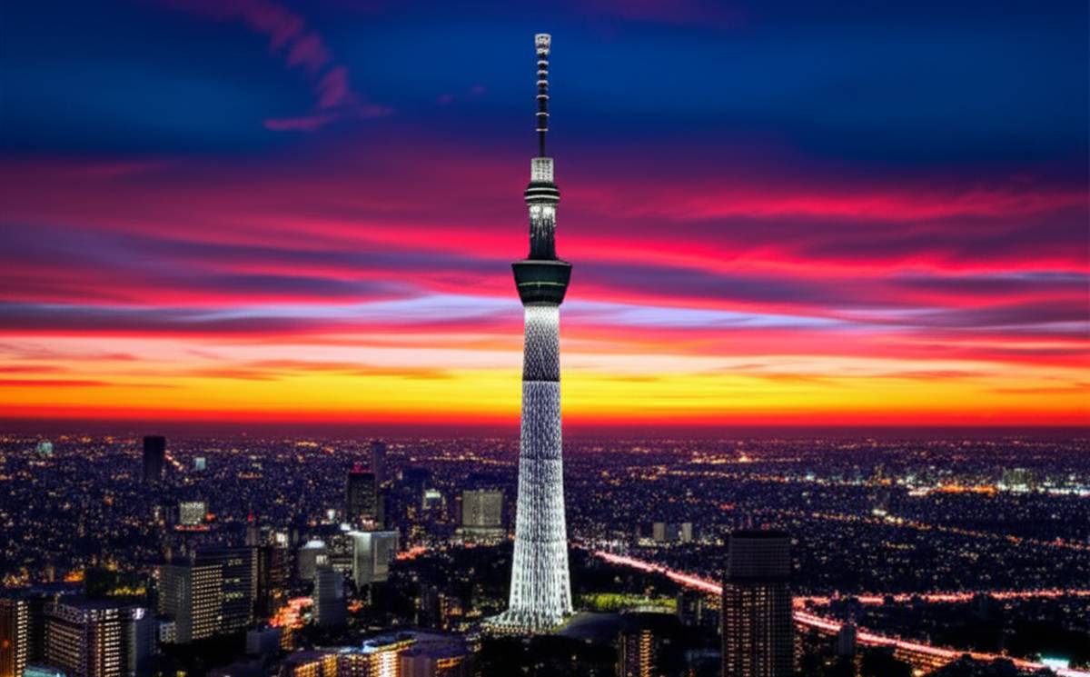 برج اسکای تری توکیو (Tokyo Skytree) | راهنمای بازدید و اطلاعات کامل