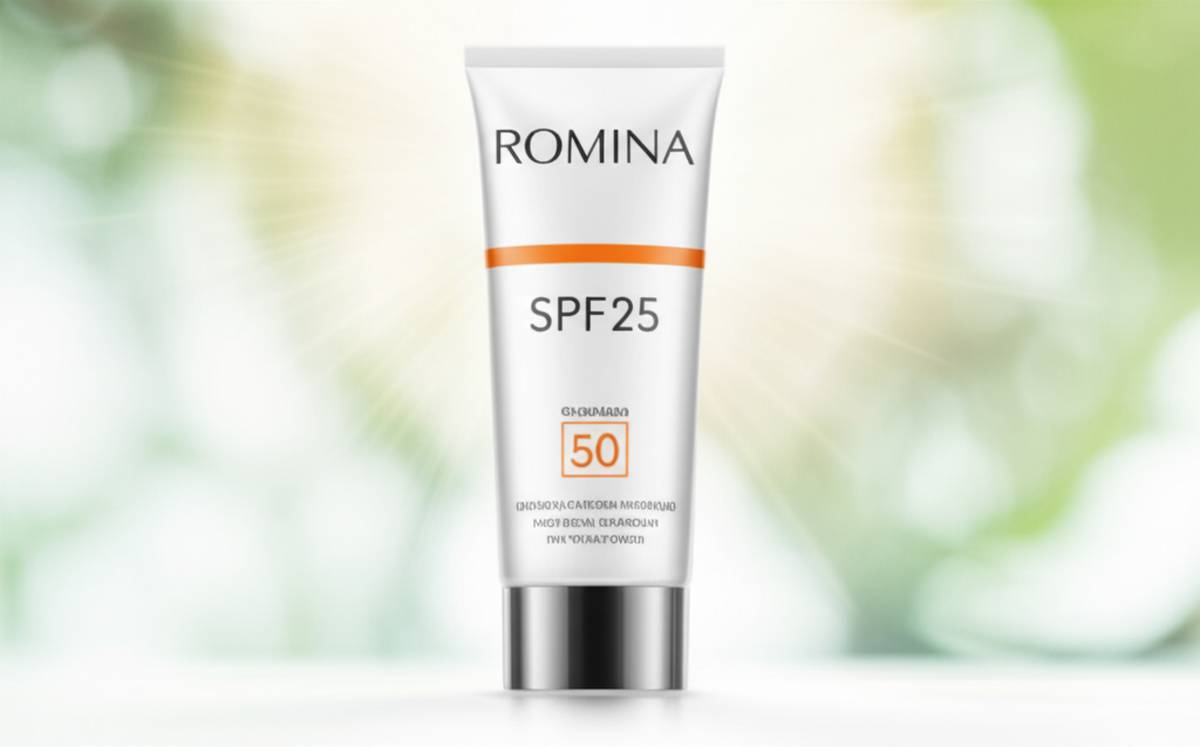 لوسیون ضد آفتاب رومینا SPF25 - نقد و بررسی مخصوص پوست چرب