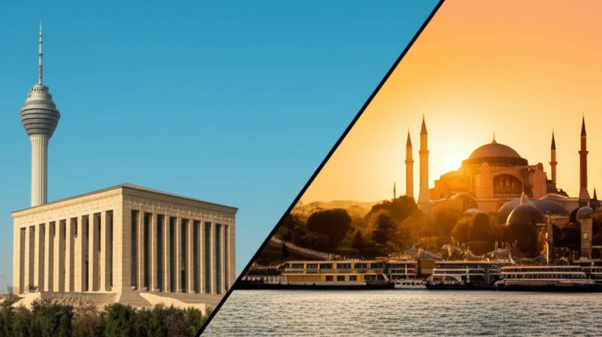آنکارا بهتر است یا استانبول؟ | راهنمای کامل سفر