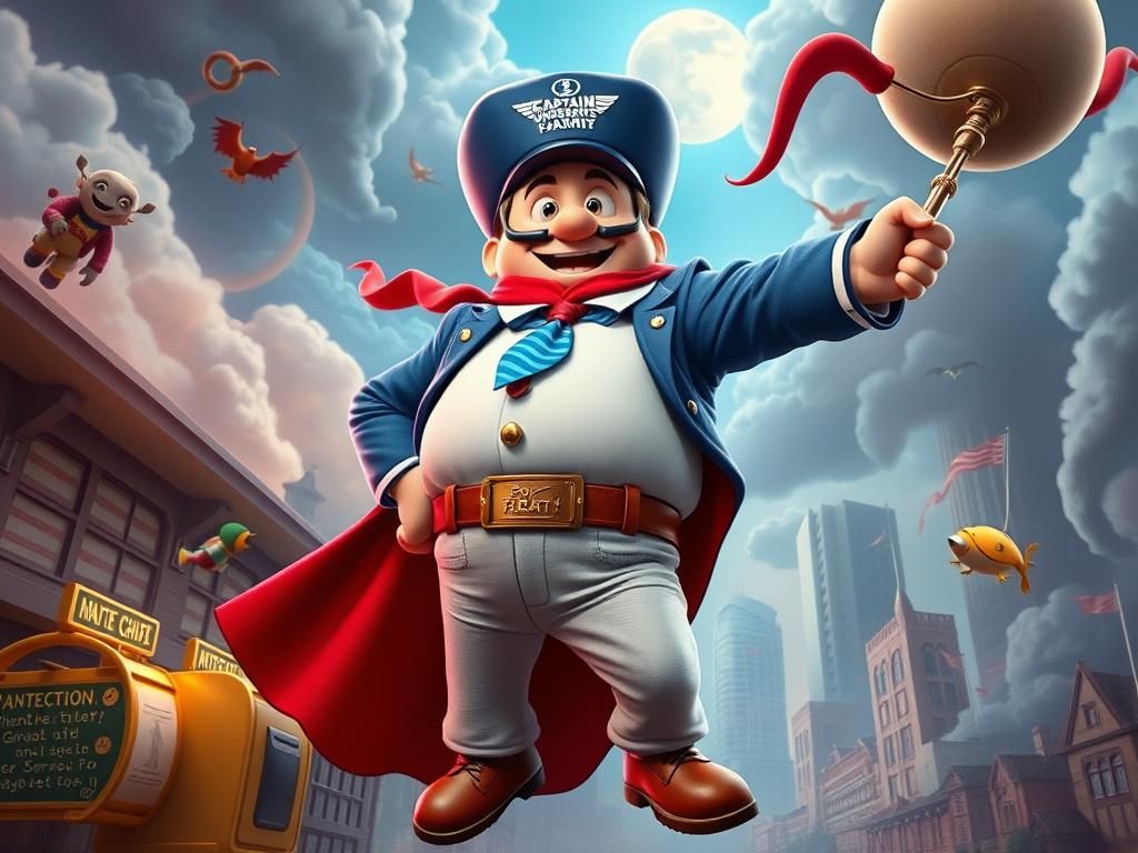 خلاصه کتاب کاپیتان زیرشلواری 1 ترا-لا-لا (دیو پیلکی)