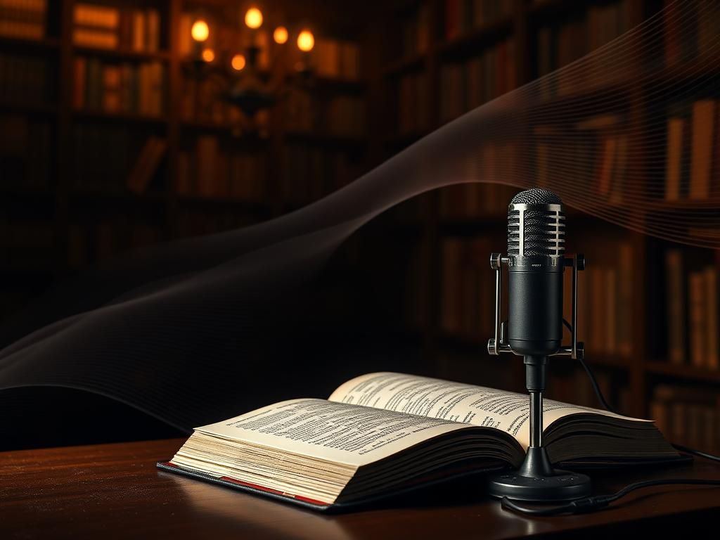 کتاب‌های صوتی زبان اصلی با لهجه بریتیش و امریکن حرفه‌ای