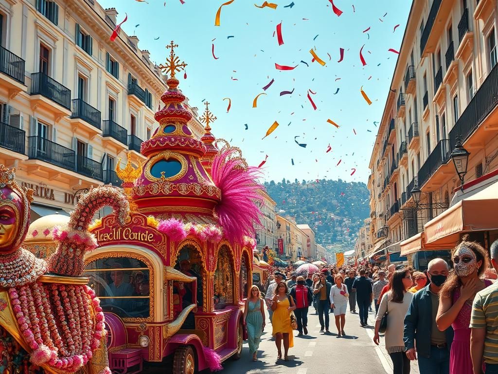 برگزاری کارناوال نیس امروز در فرانسه | اخبار و جزئیات