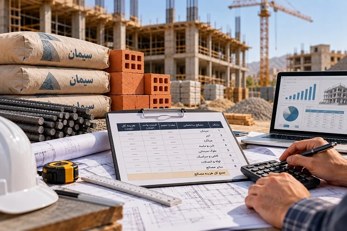 ساختمان | میلگرد چگونه بودجه مصالح پروژه ساختمانی را برآورد کنیم